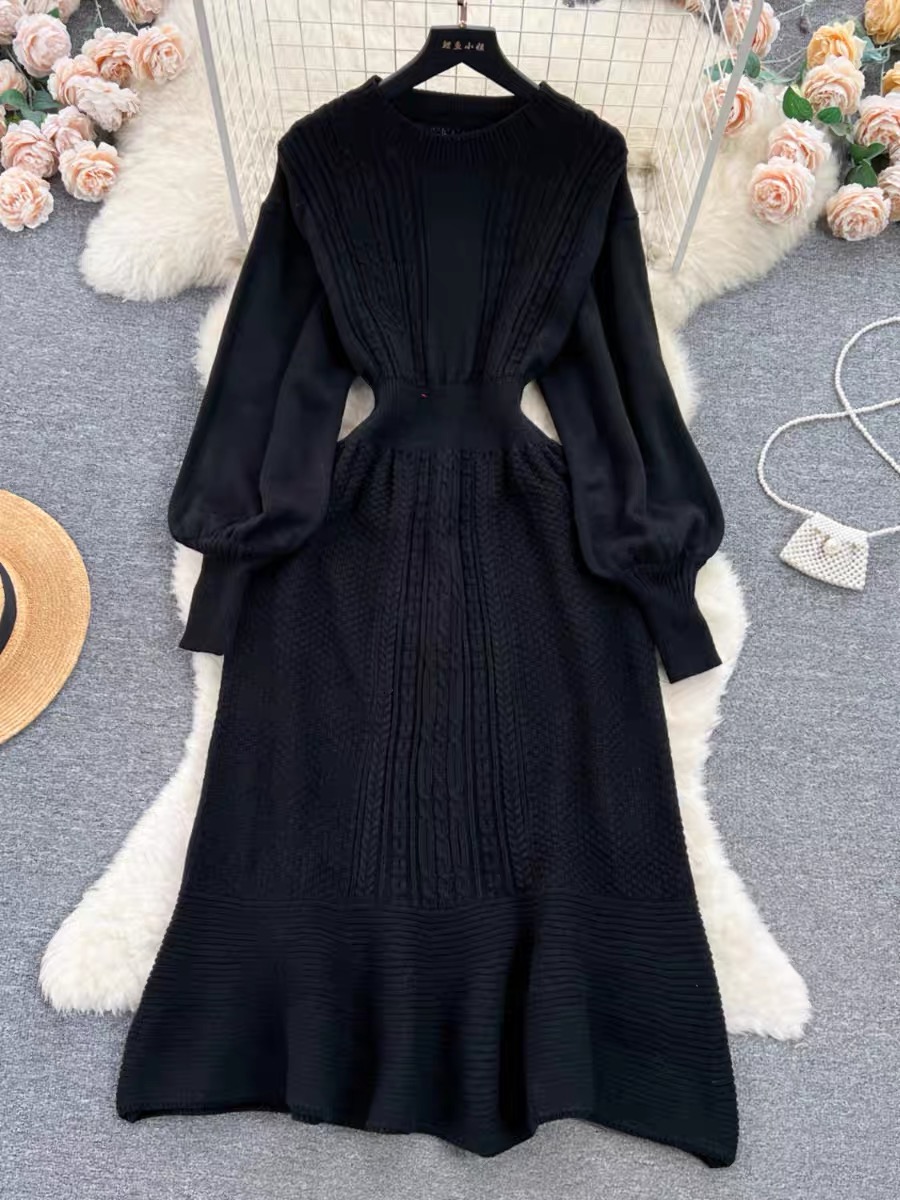 Penthouse warmth sweater dress KD185 images